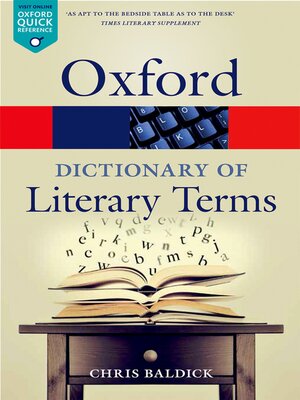 cover image of The Oxford Dictionary of Literary Terms